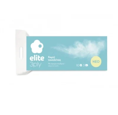 1X10 3 PLY TOILET ROLLS ELITE 10016A