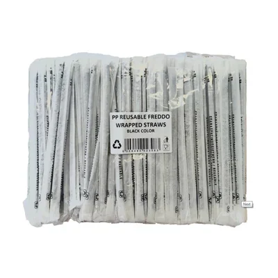 Freddo Reusable Straws Wrapped 1x500